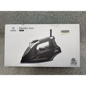 Moosoo Steam & Dry Iron 1800W Ceramic Soleplate Auto Clean 470ml anti drip New